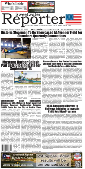 Cover of Sweetwater Reporter