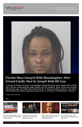 Cover of Tampa Free Press