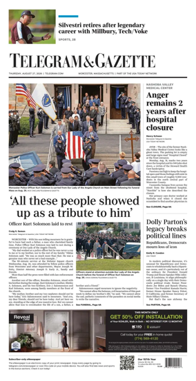 Cover of Telegram & Gazette