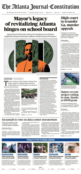 Cover of The Atlanta Journal-Constitution