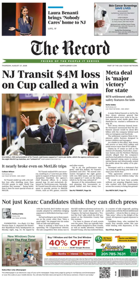 Cover of The Bergen Record