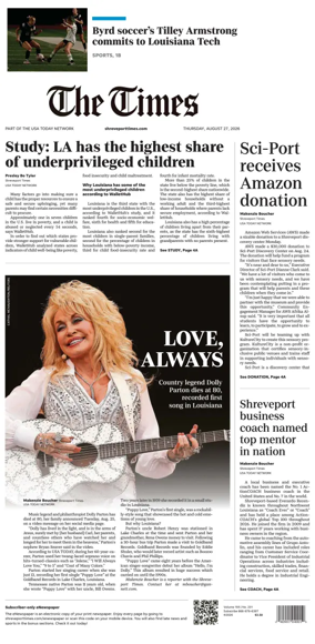 Cover of The Times (Shreveport)