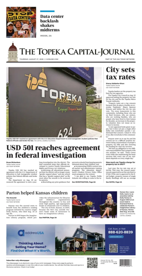 Cover of The Topeka Capital-Journal