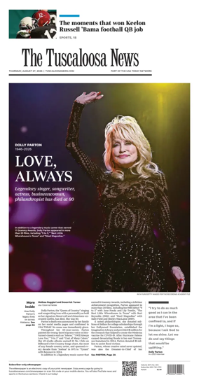 Cover of The Tuscaloosa News