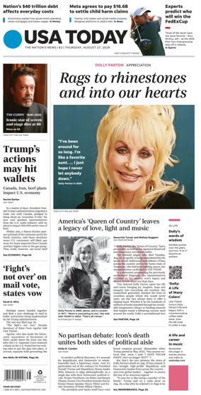 Cover of USA TODAY US Edition