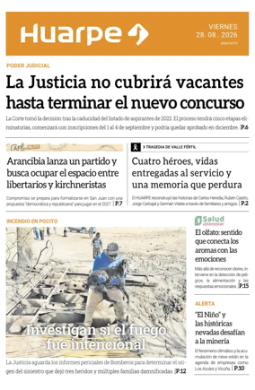 Cover of Diario Huarpe