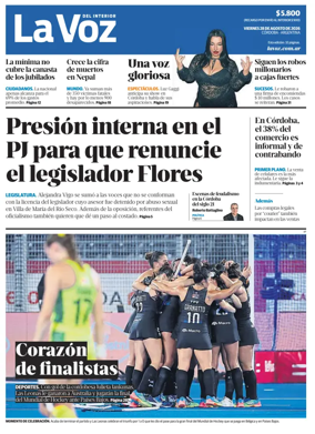 Cover of La Voz del Interior