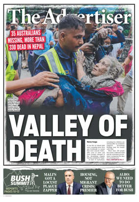 Cover of The Advertiser