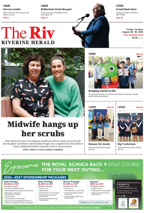 Cover of The Riverine Herald