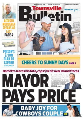 Cover of Townsville Bulletin