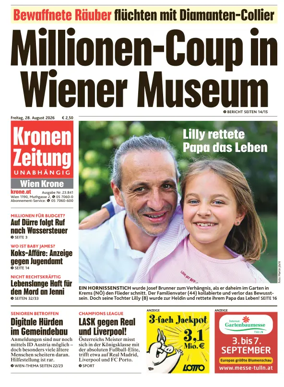 Cover of Kronen Zeitung