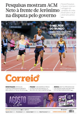 Cover of Correio da Bahia