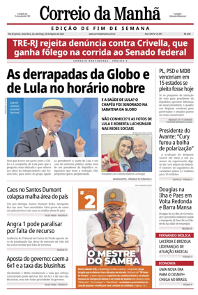 Cover of Jornal Correio da Manha