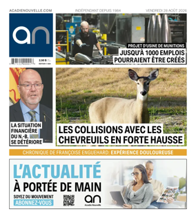 Cover of Acadie Nouvelle