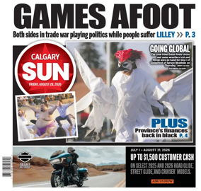 Cover of Calgary Sun