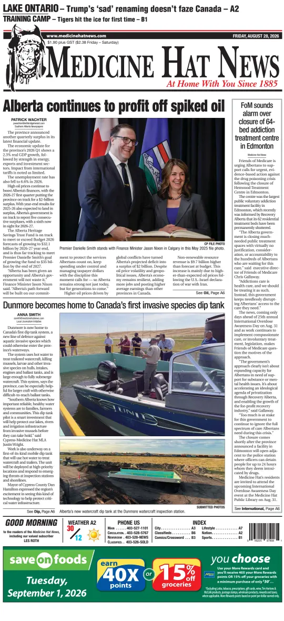 Cover of Medicine Hat News