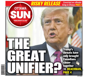 Cover of Ottawa Sun