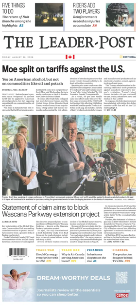 Cover of Regina Leader-Post