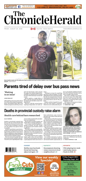 Cover of The Chronicle Herald (Provincial)