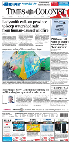 Cover of Times Colonist