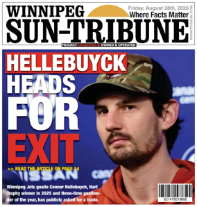 Cover of Winnipeg Sun