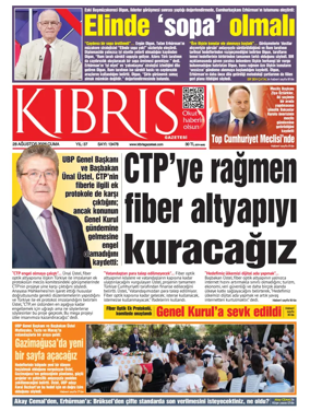 Cover of Kibris Gazetesi
