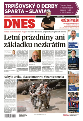 Cover of Dnes Prague Edition