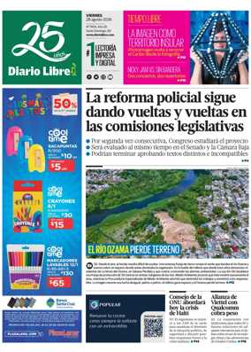 Cover of Diario Libre (Republica Dominicana)