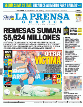 Cover of La Prensa Grafica