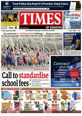 Cover of Times of Eswatini