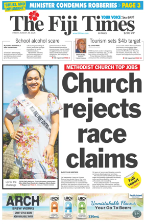 Cover of The Fiji Times