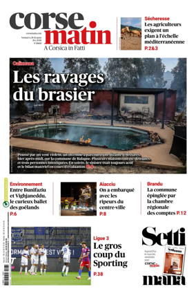 Cover of Corse Matin