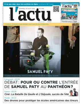 Cover of L'actu
