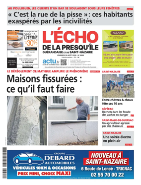 Cover of L'Echo de la Presqu'ile (SN)