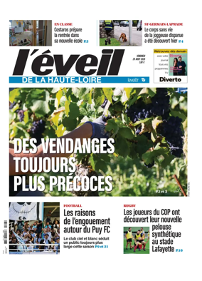 Cover of L'Eveil de la Haute-Loire