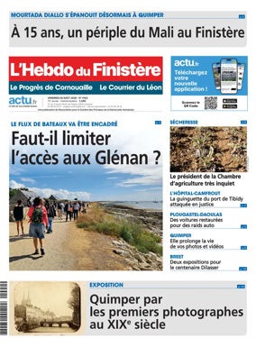 Cover of L'Hebdo du Finistere - Le Progres de Cornouaille Le Courrier du Leon