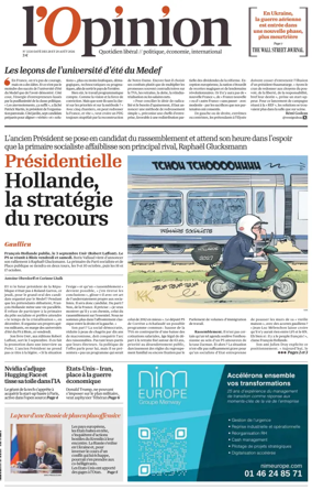 Cover of L'Opinion