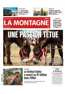 Cover of La Montagne (Moulins)