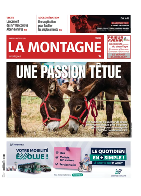 Cover of La Montagne (Vichy)