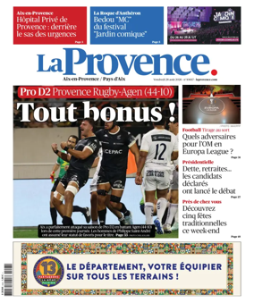 Cover of La Provence Aix-en-Provence / Pays d'Aix