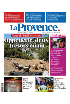 Cover of La Provence Alpes-de-Haute-Provence