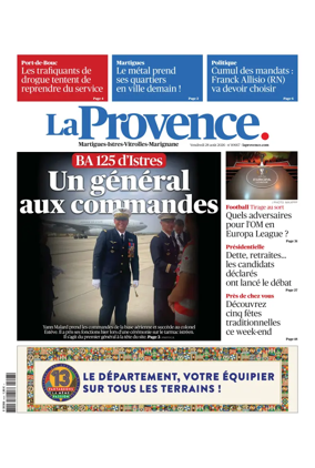 Cover of La Provence Martigues-Istres-Vitrolles-Marignane
