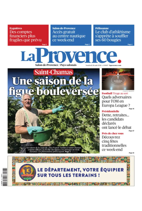 Cover of La Provence Salon-de-Provence / Pays salonais