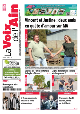 Cover of La Voix de l’Ain Amberieu en Bugey - Meximieux