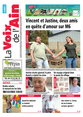 Cover of La Voix de l’Ain Dombes