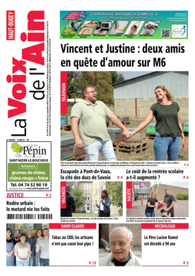 Cover of La Voix de l’Ain Oyonnax