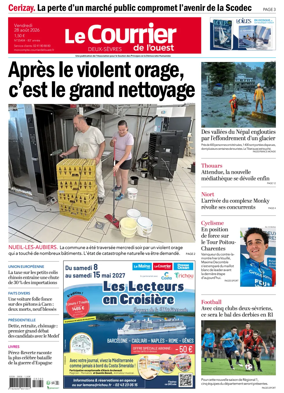 Cover of Le Courrier de l’Ouest (Deux-Sevres)