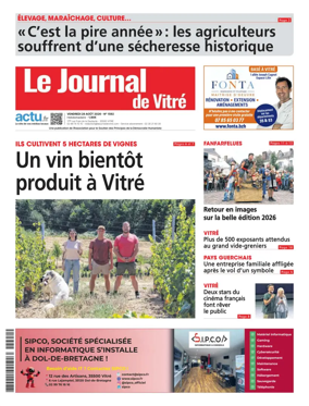 Cover of Le Journal de Vitre