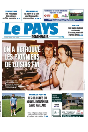 Cover of Le Pays Roannais (Roanne)