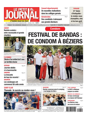 Cover of Le Petit Journal - L'hebdo local du Gers